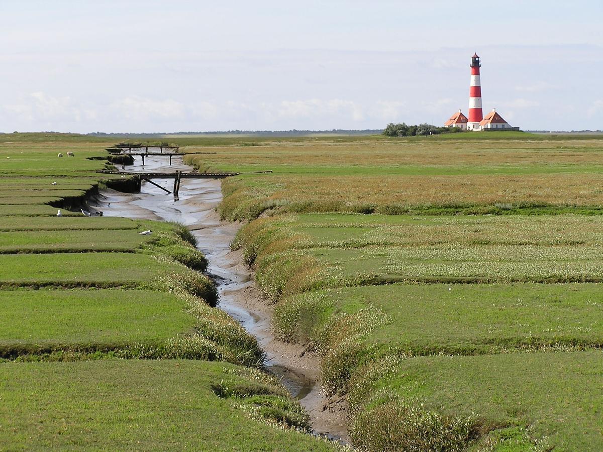 Alte Schule Westerhever Dış mekan fotoğraf
